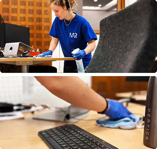 Rengøring af kontor i Århus